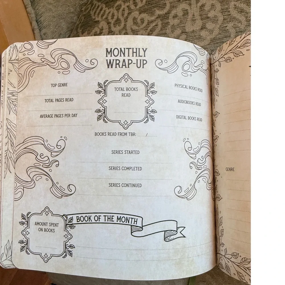 Illumicrate Mythical Creature Reading Journal Green Gold Dragon Fantasy Tracker